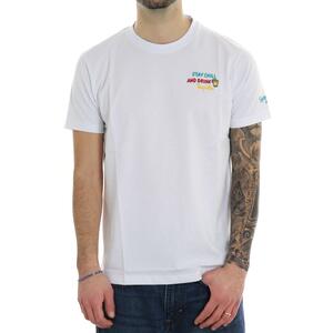T-SHIRT STAY CHILL BIANCO